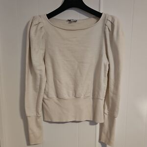 AG Terry Boatneck Sweatshirt Top